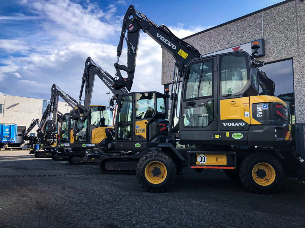 VOLVO graafmachines